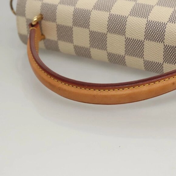 LOUIS VUITTON Damier Azur Croisette Hand Bag 2way N41581 LV Auth 118150 - Picture 8 of 16